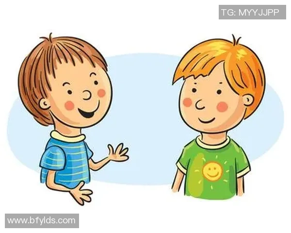 小男孩在阳光下快乐踢足球的卡通场景展现童趣与活力